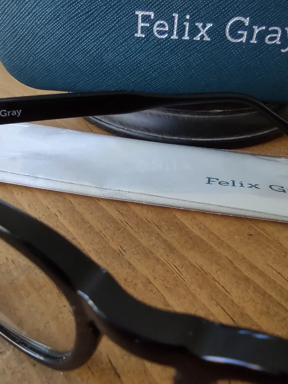 Felix Gray Nash Non Rx Optical Blue Light Glasses New